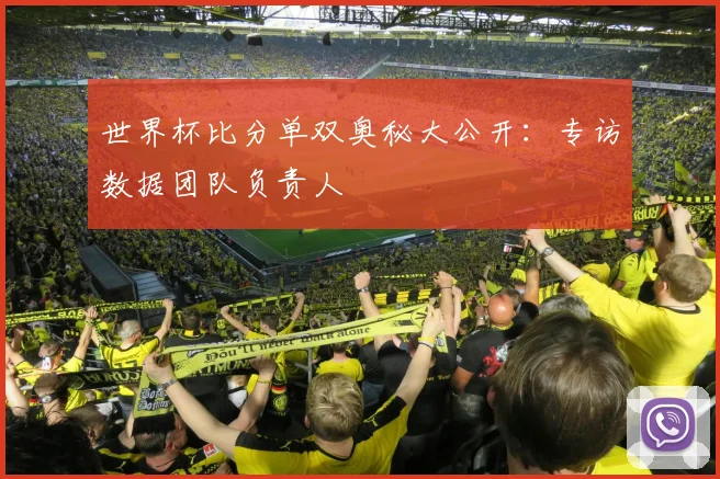 世界杯比分单双奥秘大公开:专访数据团队负责人