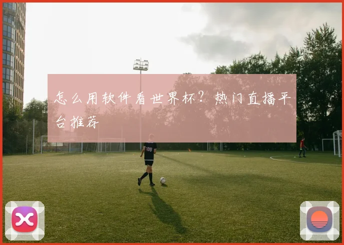 怎么用软件看世界杯？热门直播平台推荐
