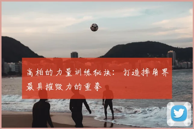 高柏的力量训练秘诀：打造摔角界最具摧毁力的重拳